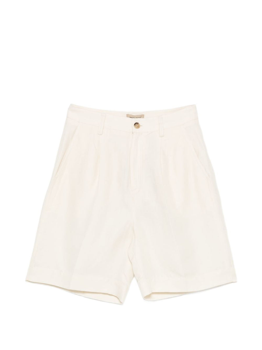 Woolrich Linen Blend Shorts For Women Lightweight Breathable Lyocell Linen Effortless Everyday Chic