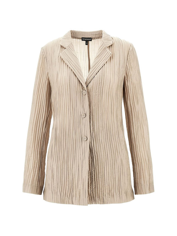 Emporio Armani Single-breasted blazer jacket