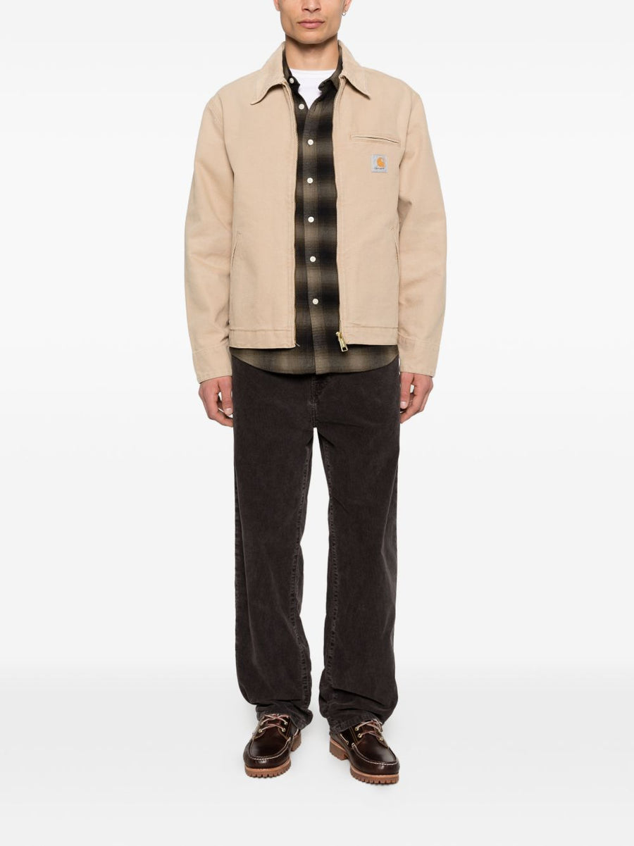 Carhartt WIP Canvas Jacket For Men Durable Organic Canvas Workwear With Timeless Style
