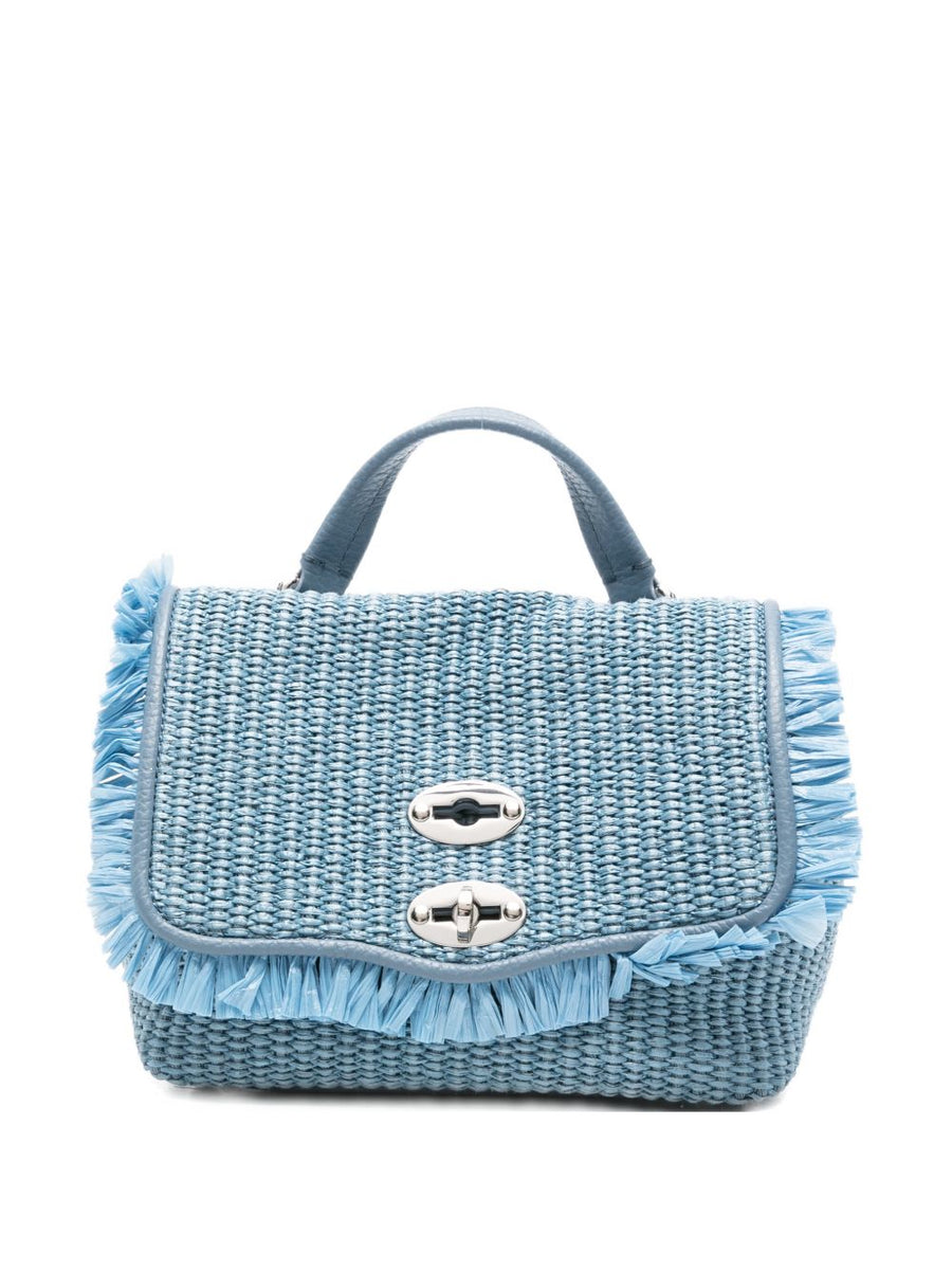 Zanellato Postina Baby Bag Navy Calf Leather One Size
