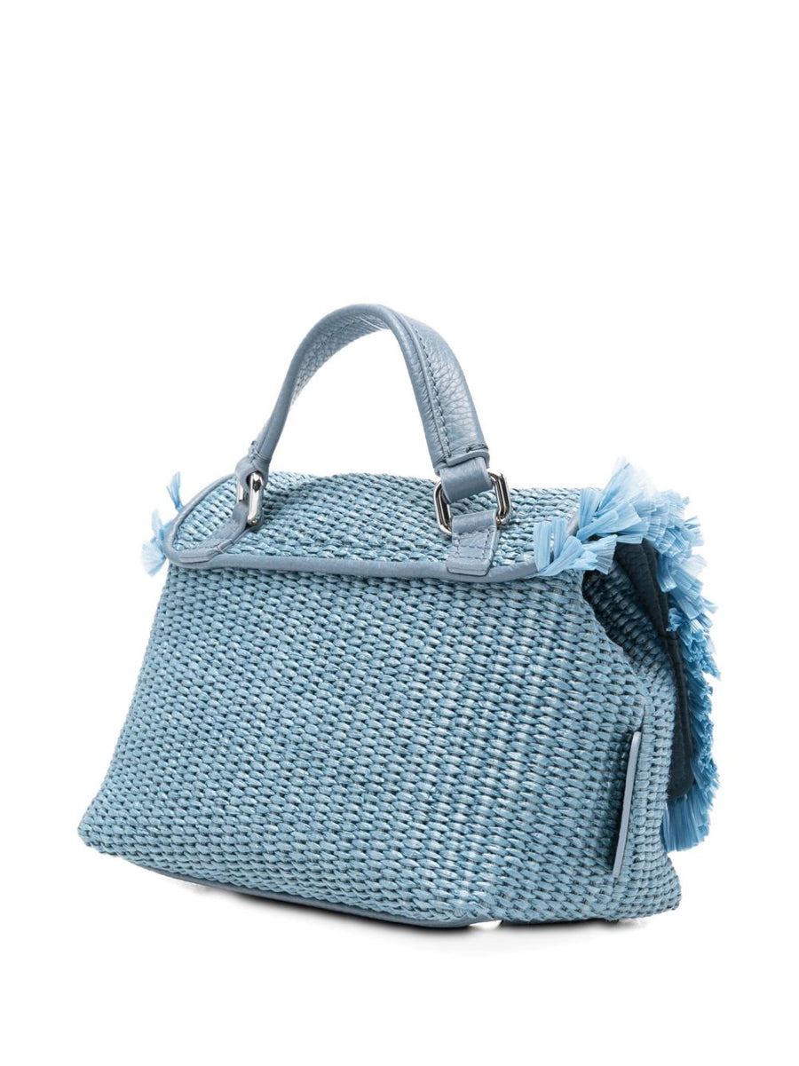 Zanellato Postina Baby Bag Navy Calf Leather One Size