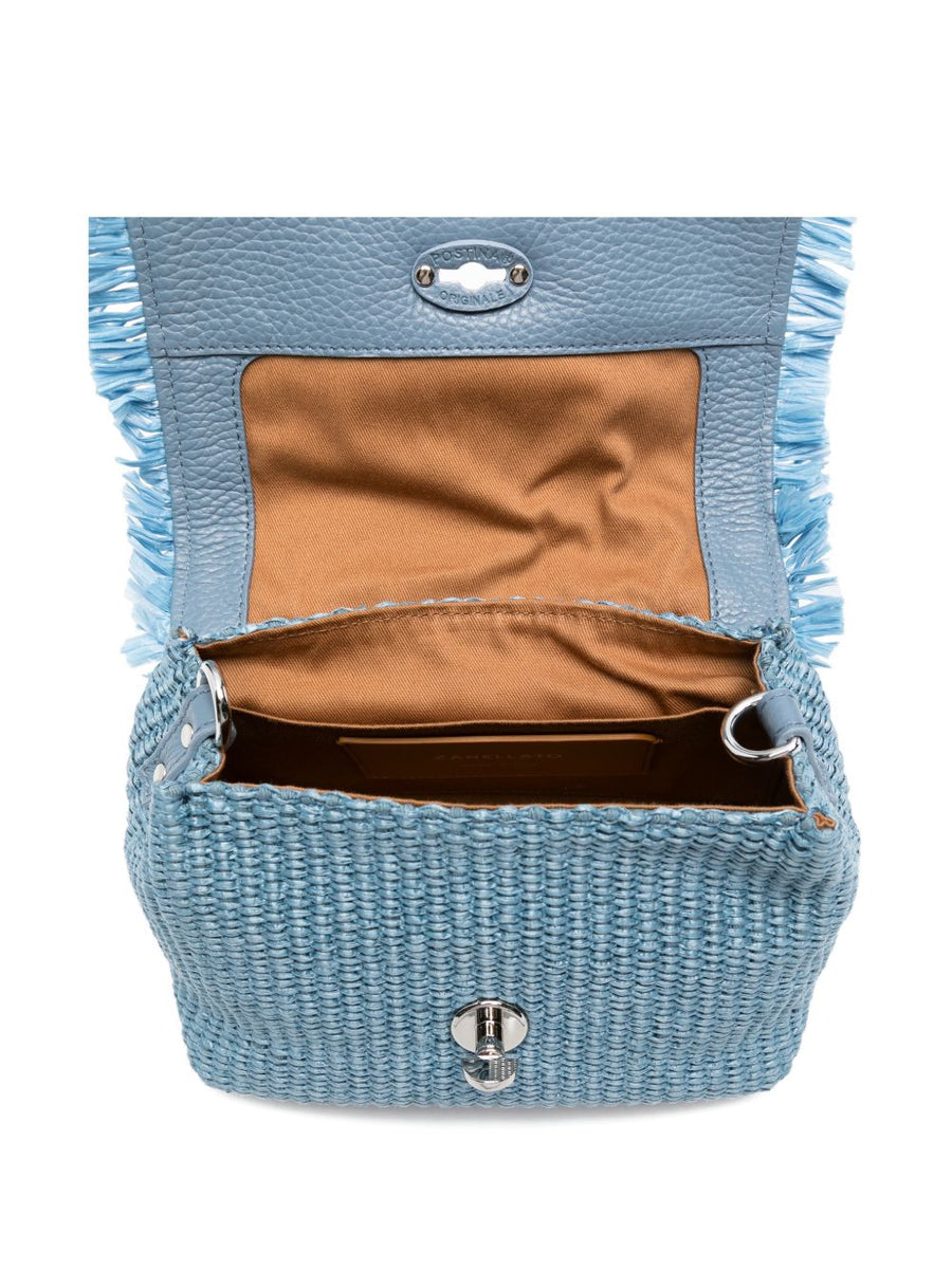 Zanellato Postina Baby Bag Navy Calf Leather One Size