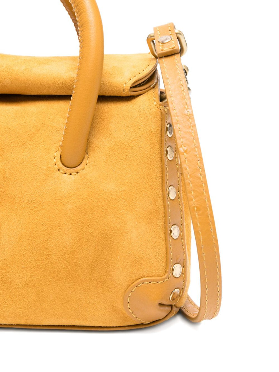 Zanellato Dotta Baby Bag Luxury Calf Leather One Size For Women Versatile Elegance Detachable Strap