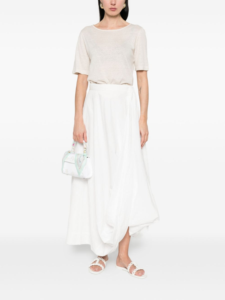 Base Linen and cotton blend sweater