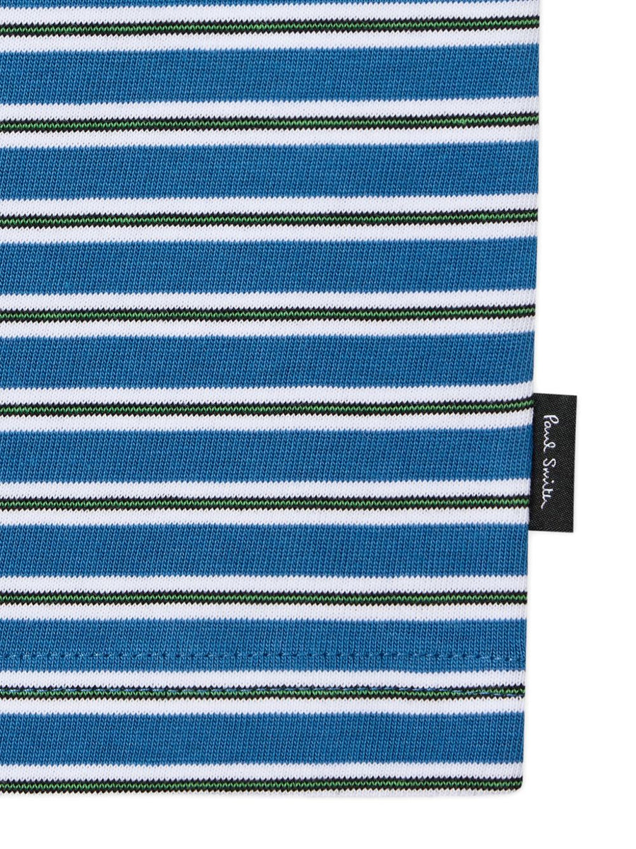 Paul Smith Striped Organic Cotton T Shirt For Men Premium Everyday Essential With Breathable Comfort