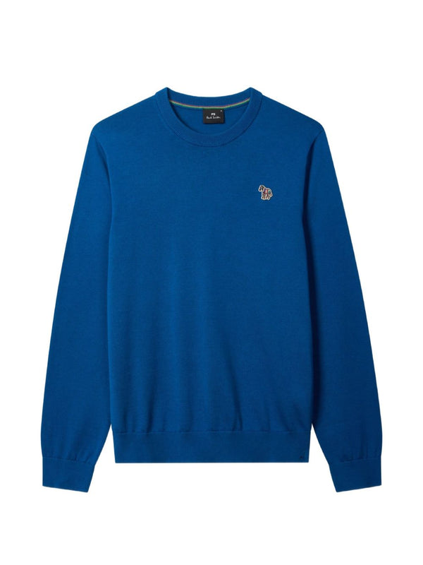 Ps By Paul Smith Zebra logo cotton sweater