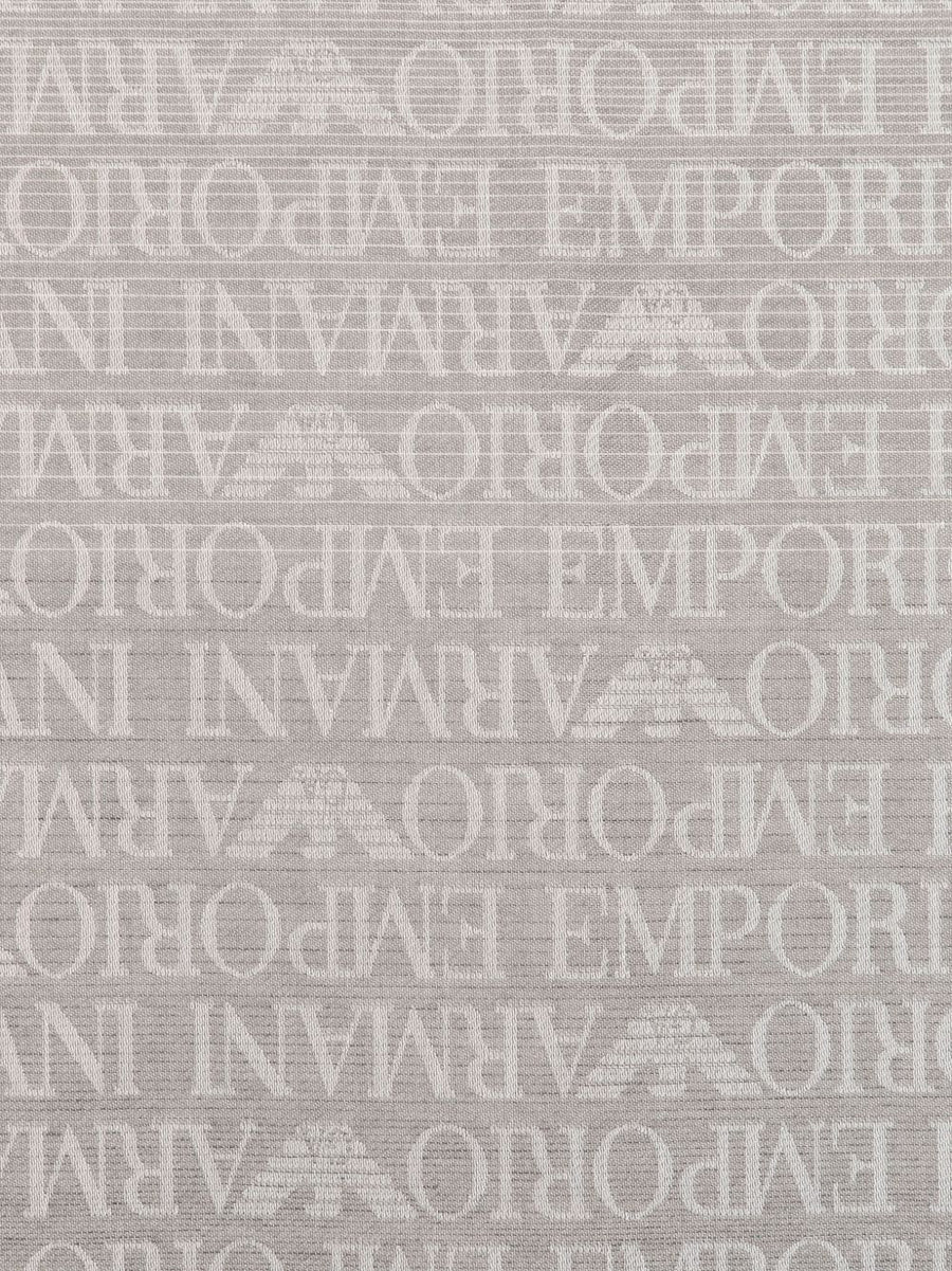 Emporio Armani Allover logo stole