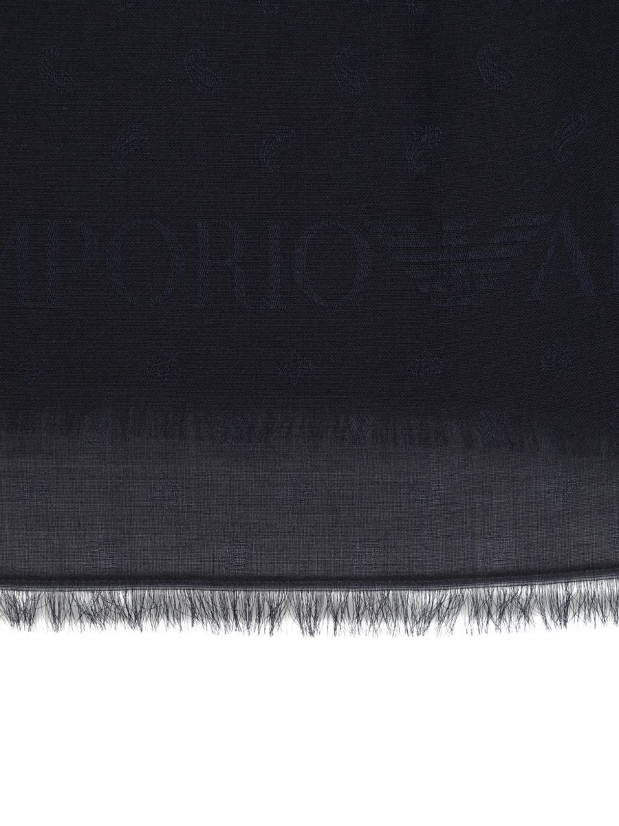 Emporio Armani Cotton blend scarf