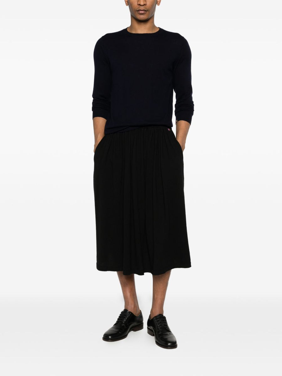 Cashmere Sweater Selfie Navy For Women By Extreme Cashmere Premium Merino Wool Blend Luxury Cozy Knit