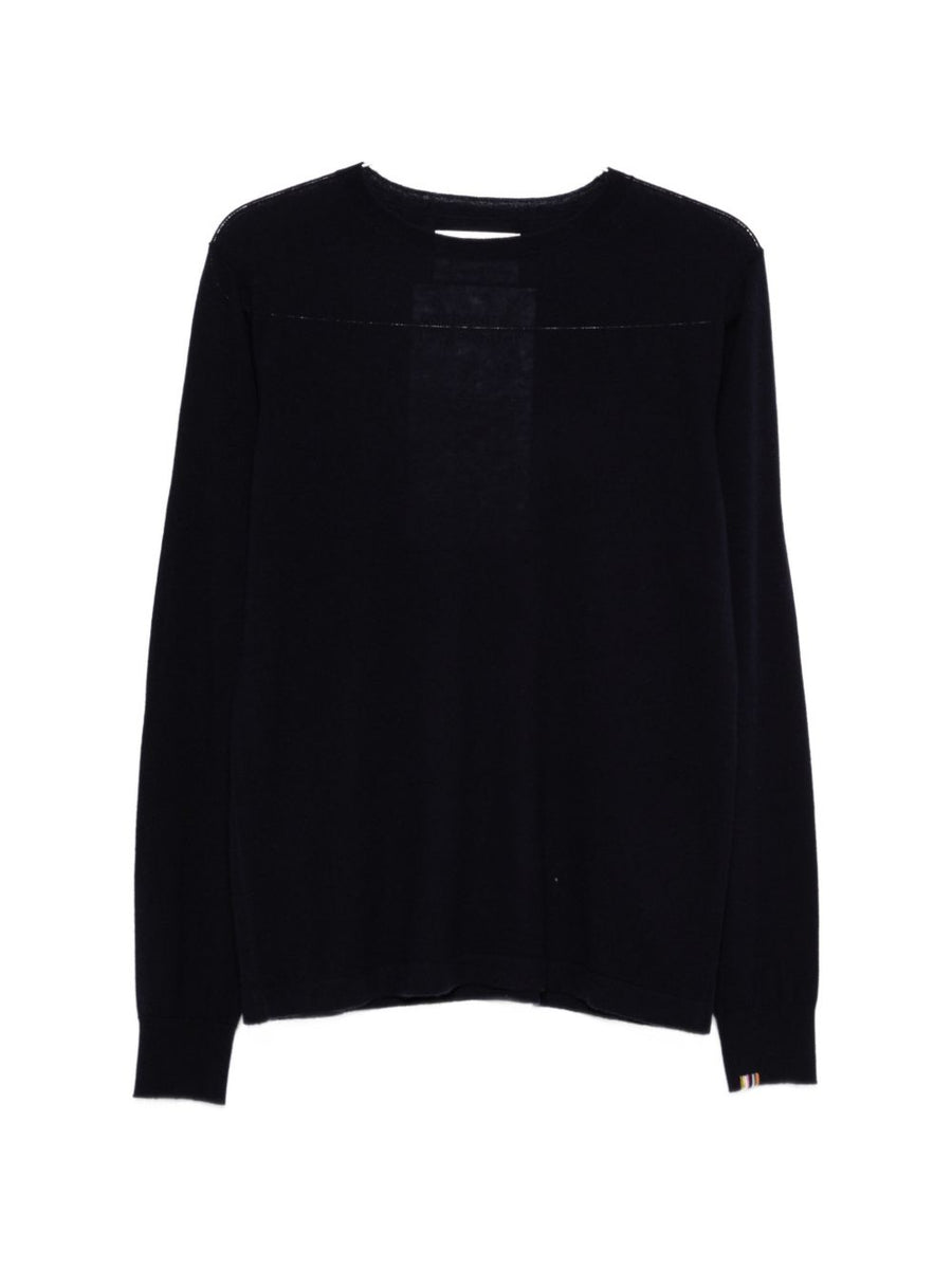 Cashmere Sweater Selfie Navy For Women By Extreme Cashmere Premium Merino Wool Blend Luxury Cozy Knit