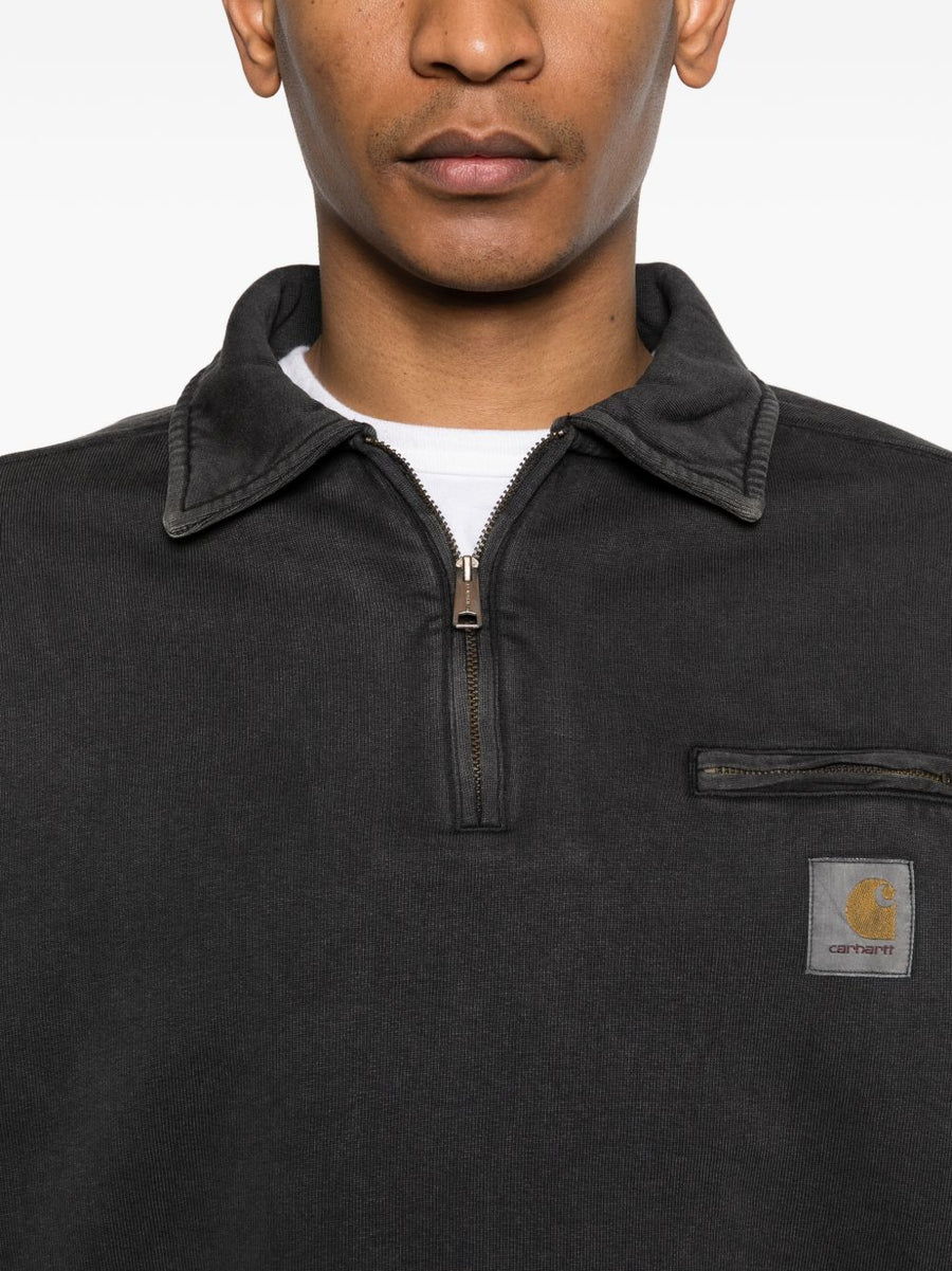 Carhartt WIP Cotton Half Zip Sweatshirt For Men Durable
