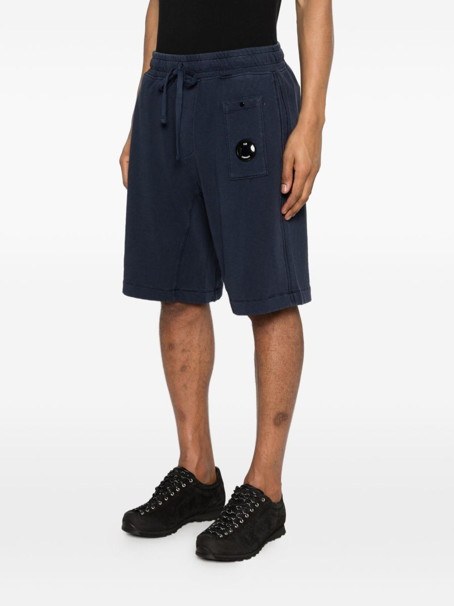 C.P. Company Cotton Jogging Bermuda Shorts For Men Drawstring Waist Side Pockets Premium Comfort
