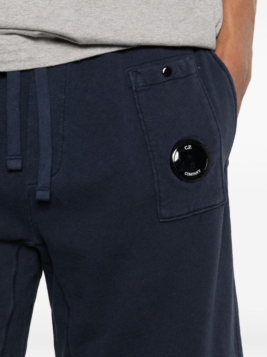 C.P. Company Cotton Jogging Bermuda Shorts For Men Drawstring Waist Side Pockets Premium Comfort