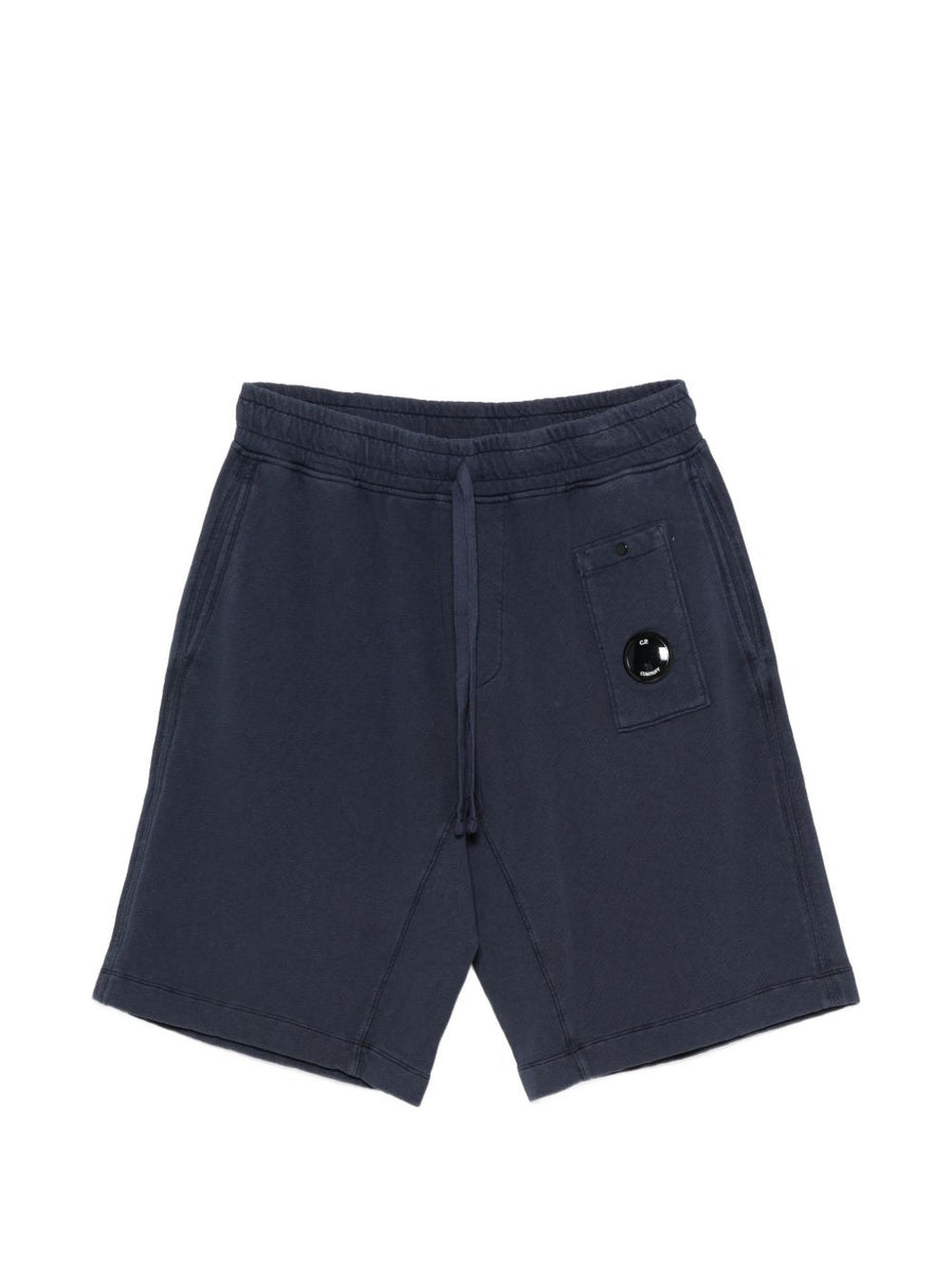 C.P. Company Cotton Jogging Bermuda Shorts For Men Drawstring Waist Side Pockets Premium Comfort