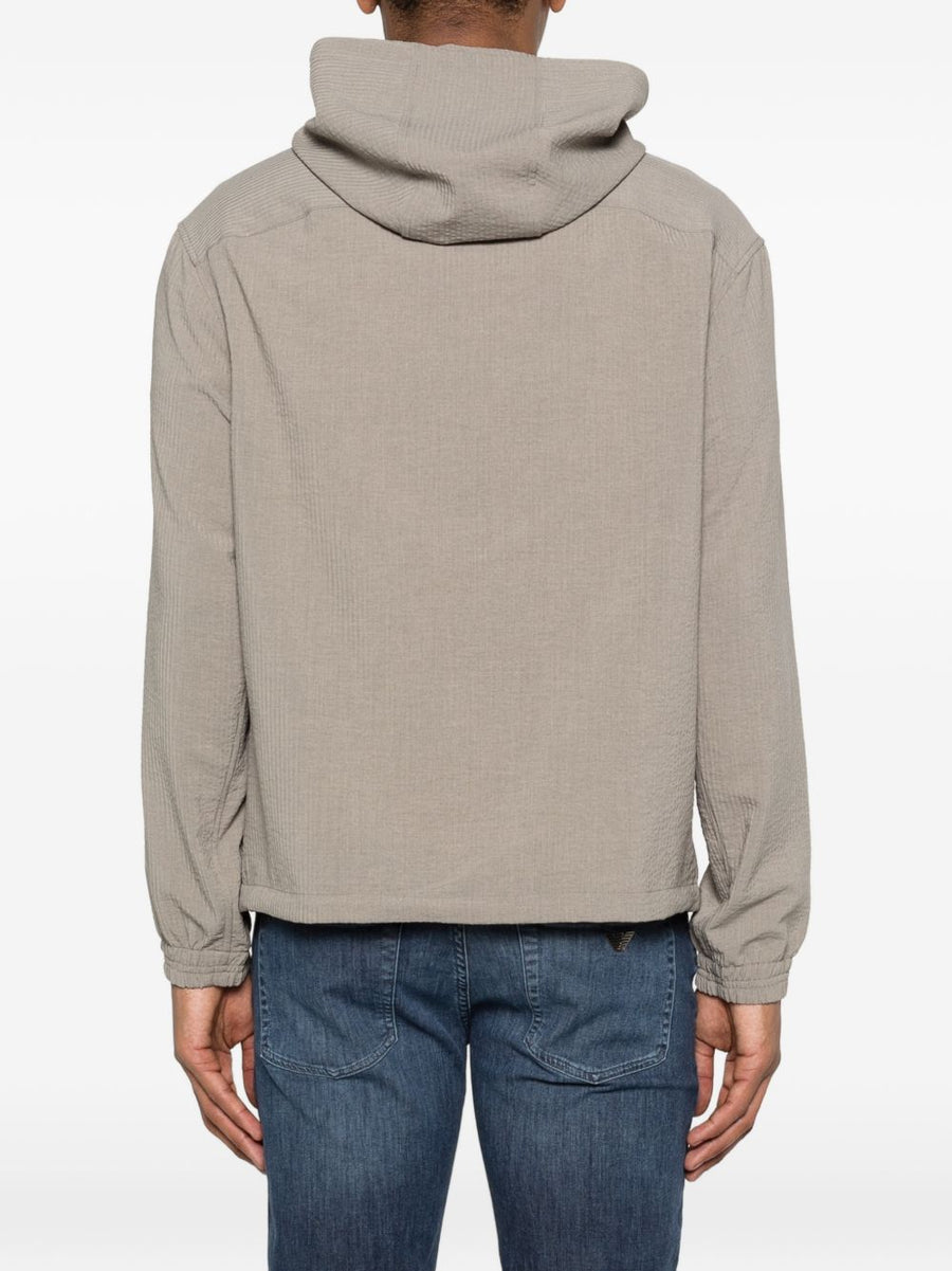 Emporio Armani Hooded blouson jacket