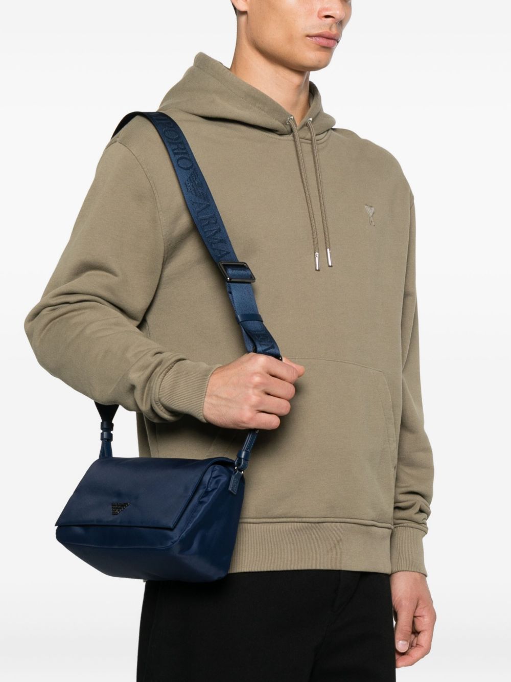 Emporio Armani Exclusive Nylon crossbody bag