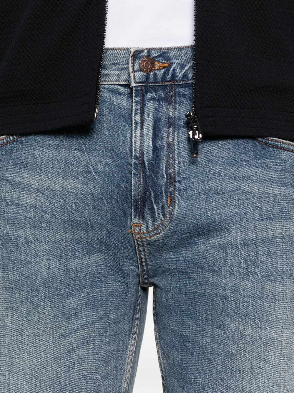 Emporio Armani Exclusive Denim cotton jeans