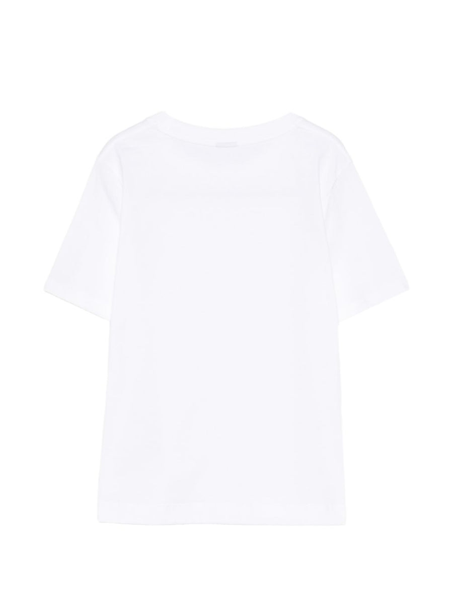 Paul Smith Womens Organic Cotton T Shirt With White Rabbit Print Breathable Comfort Spring Summer