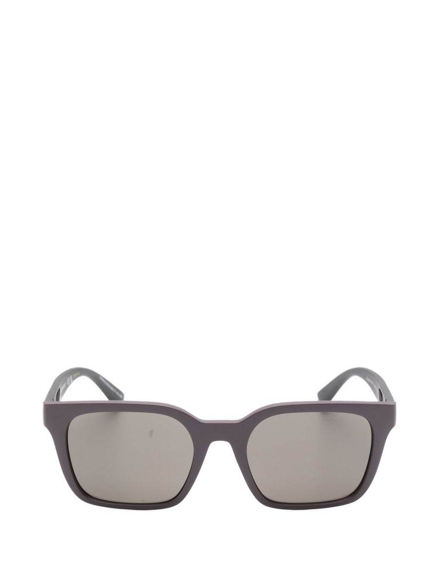 Emporio Armani Sunglasses Bordeaux Acetate Luxury Men Eyewear With Protective Case