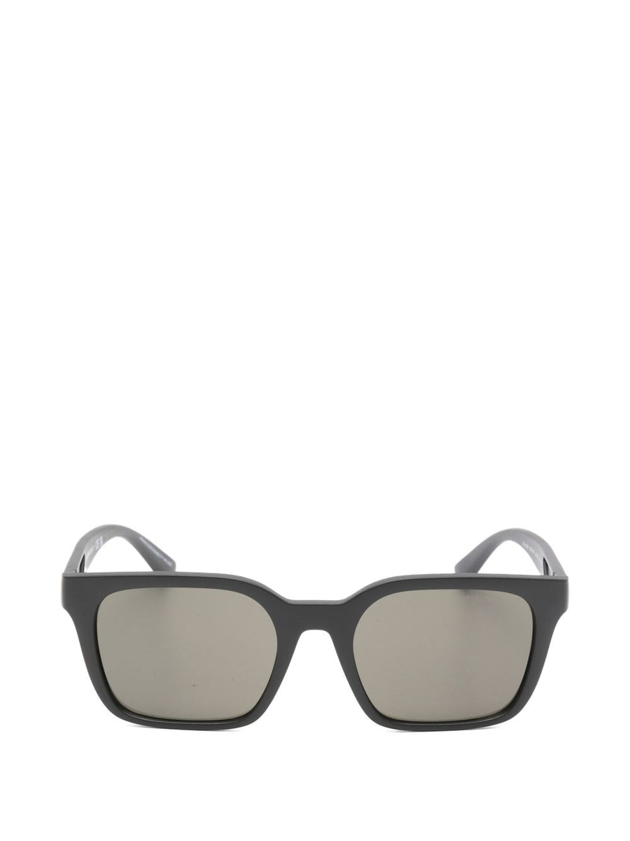 Emporio Armani Sunglasses Black Acetate Frame Grey Lenses For Men Luxury Everyday Wear