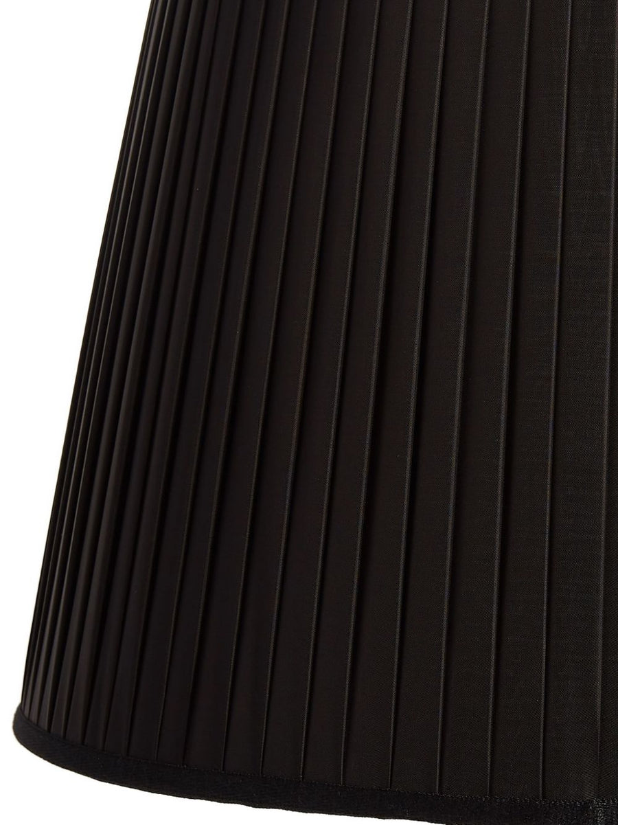 Fornasetti Lampshade Bold Black Silhouette Elevates Lamps 40cm Cupro Texture Luxury Design Lovers