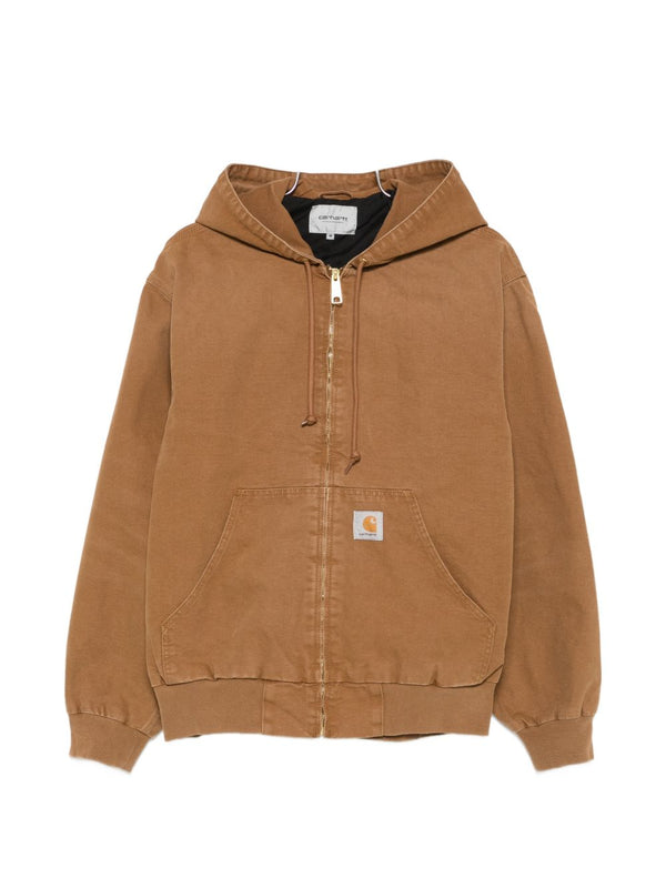 Carhartt Wip Main Carhartt WIP Silk & Nylon Cotton hooded jacket