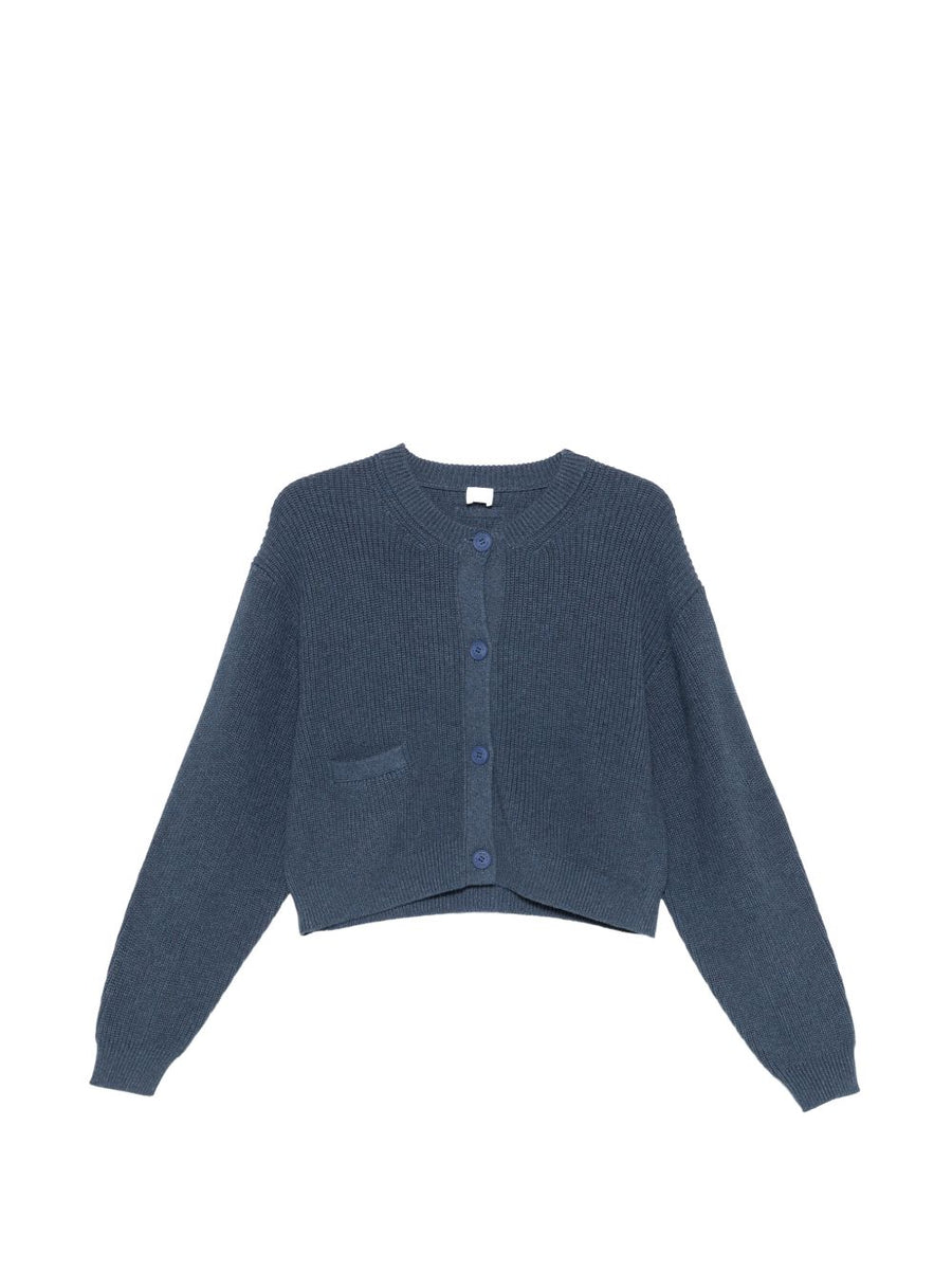 Ct Plage Cotton crewneck cardigan