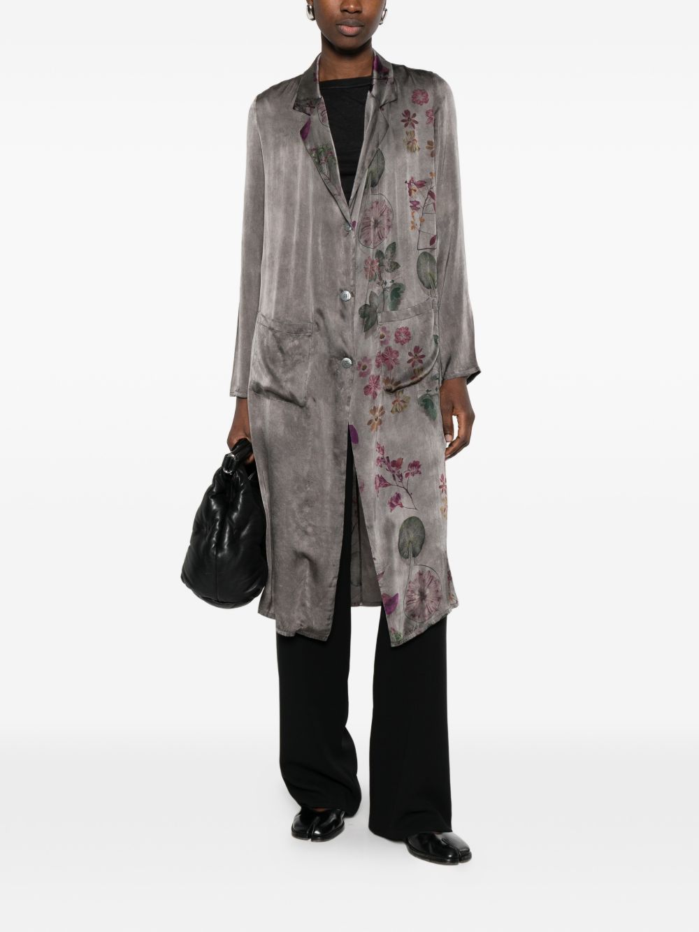 Avant Toi Silk dust coat