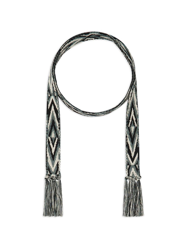 Pierre Louis Mascia Printed silk belt