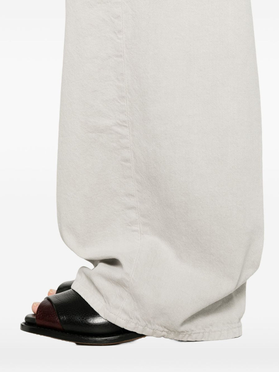 Haikure Bethany Wide Leg Grey Denim Jeans For Women Effortless Everyday Comfort Linen Blend Five Pocket Style
