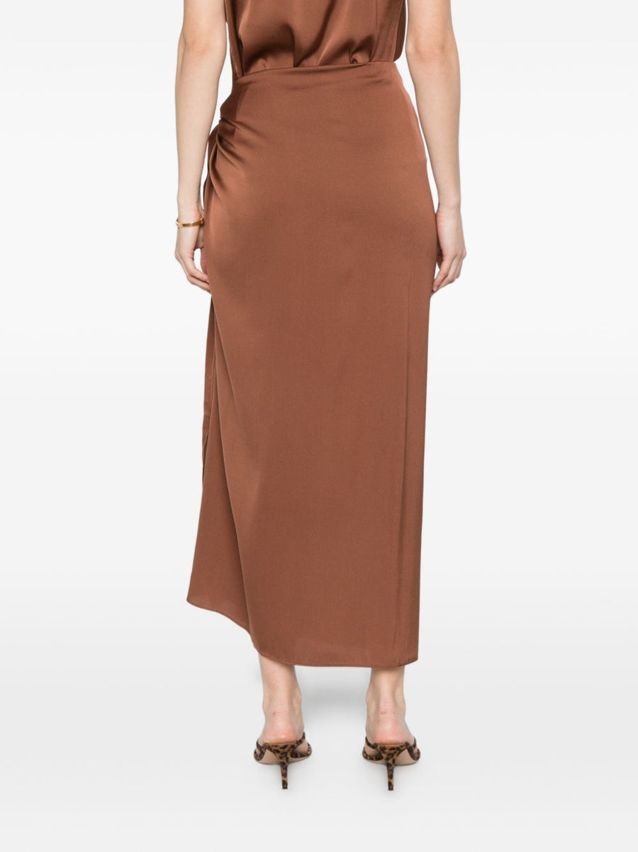 Silk95Five Silk Skirt French Tie For Professional Women Luxurious Stretch Pencil