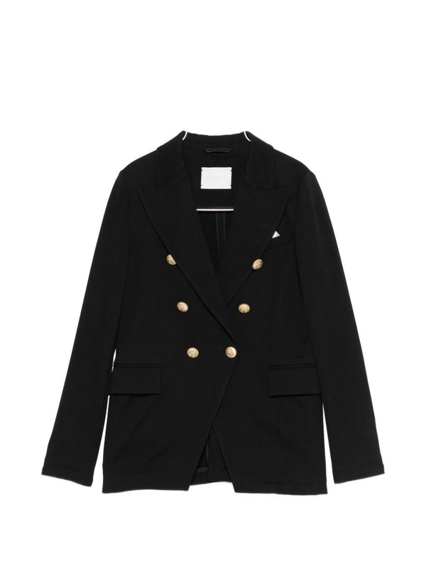 Circolo 1901 Cotton double-breasted jacket