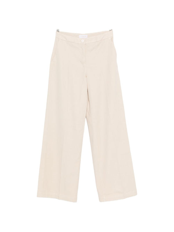 Via Masini 80 Cotton wide-leg trousers
