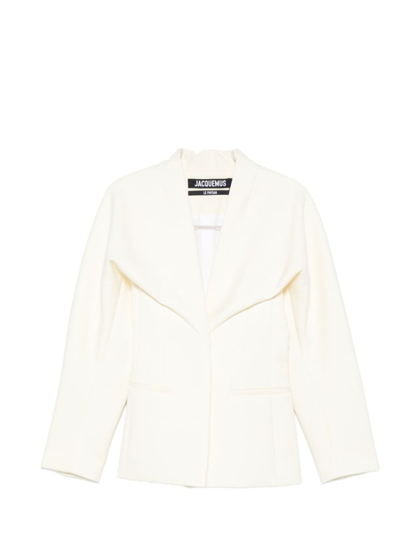 JACQUEMUS Jackets WHITE