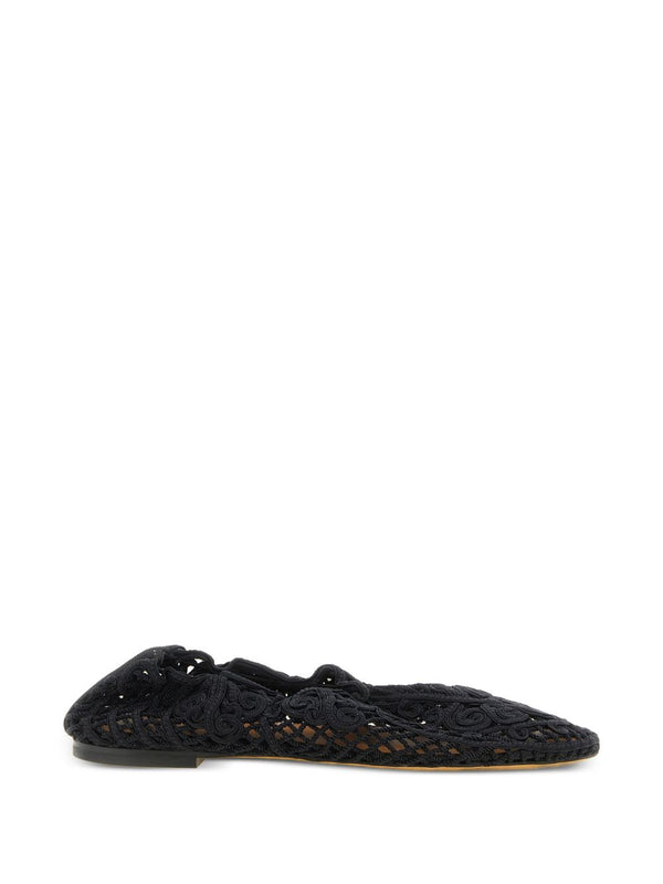 Odissi Iris ballet flats