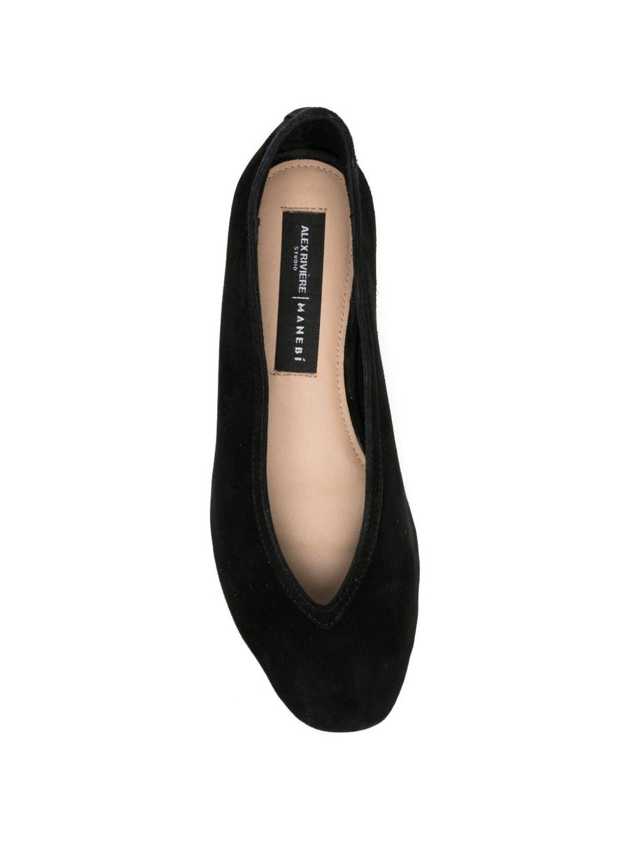 Manebí ManebÃ­ Suede leather ballets