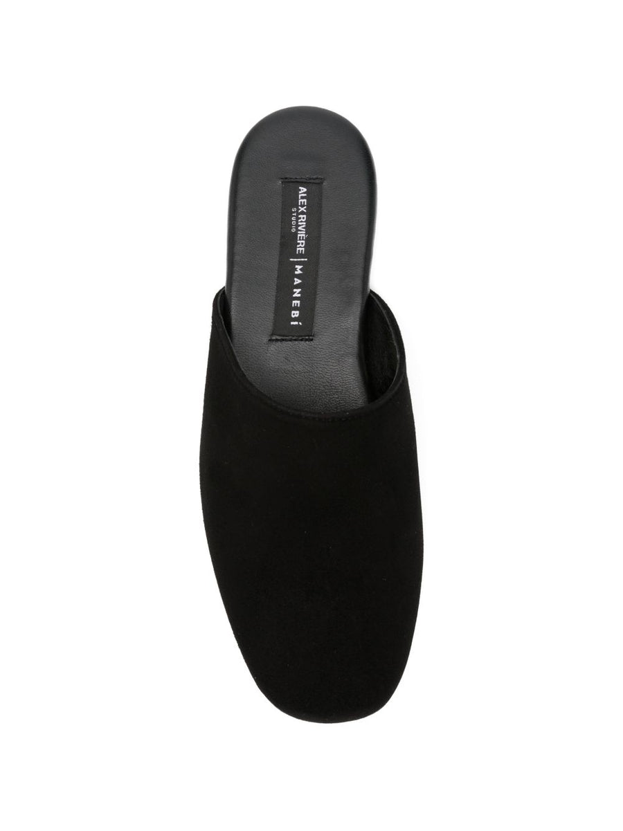 Manebí ManebÃ­ Suede leather slippers