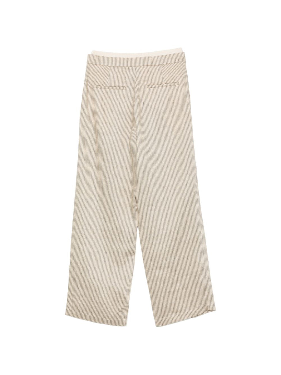 Alysi Striped trousers