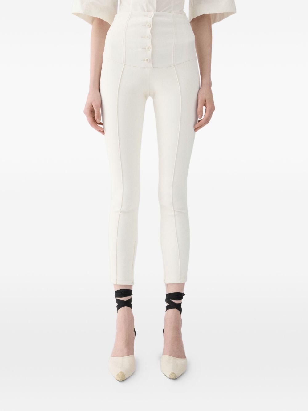 JACQUEMUS Trousers WHITE