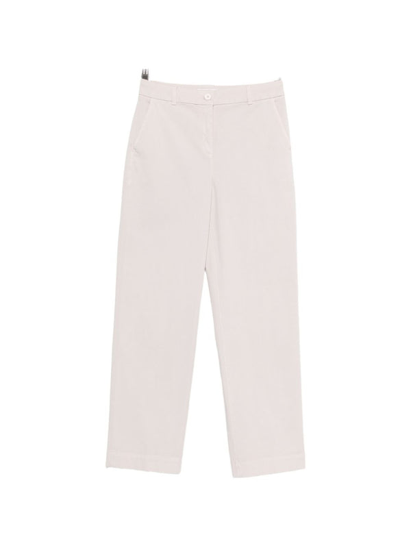 Via Masini 80 Cotton straight-leg trousers