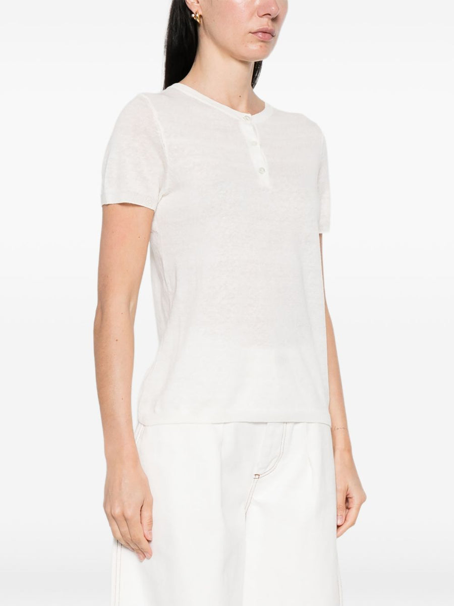 Base Linen Cotton Blend T Shirt For Women Breathable Everyday Luxury And Refined Style