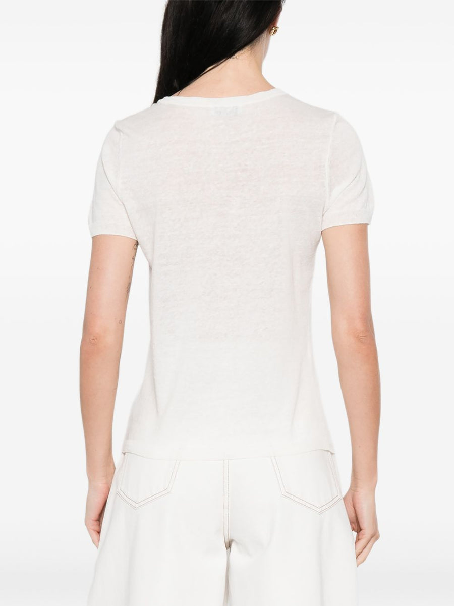 Base Linen Cotton Blend T Shirt For Women Breathable Everyday Luxury And Refined Style