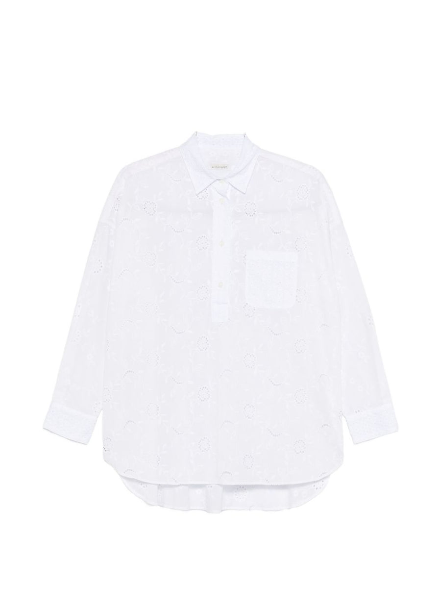 Archivio '67 Laced cotton shirt