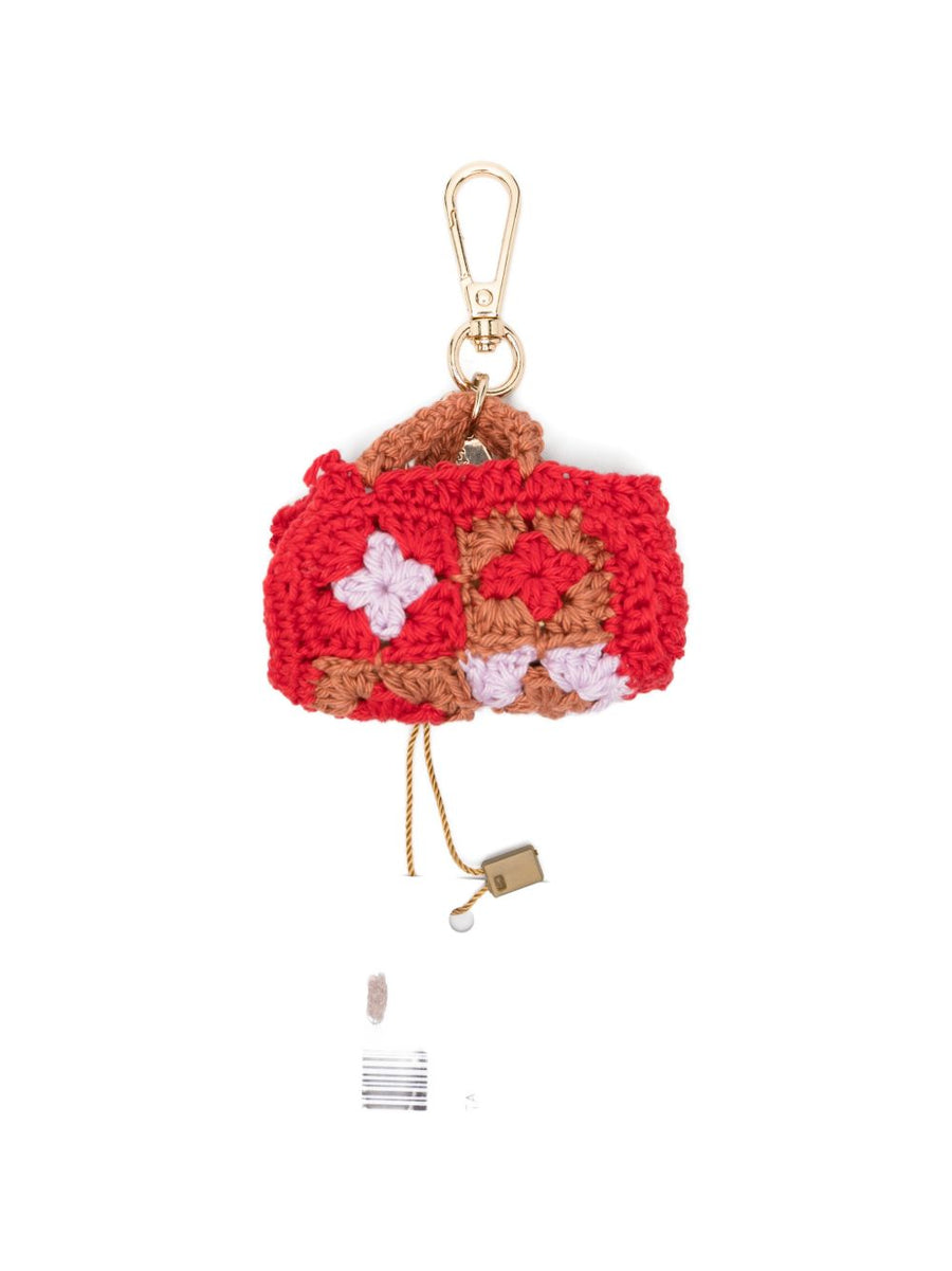 La Milanesa Amigurumi Bag Charm Handmade Mini Clutch For Women Artisanal Accessory
