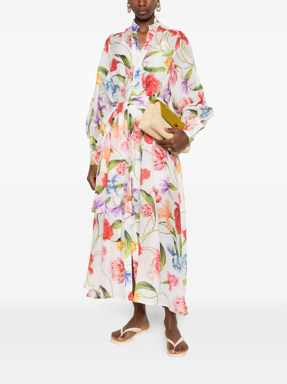 Lavi Printed long dress