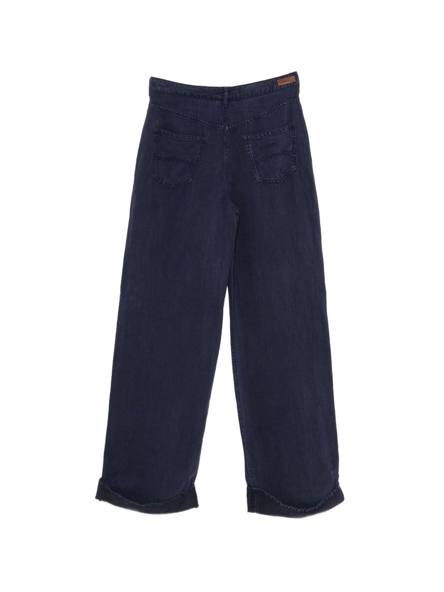 Emporio Armani Linen blend trousers