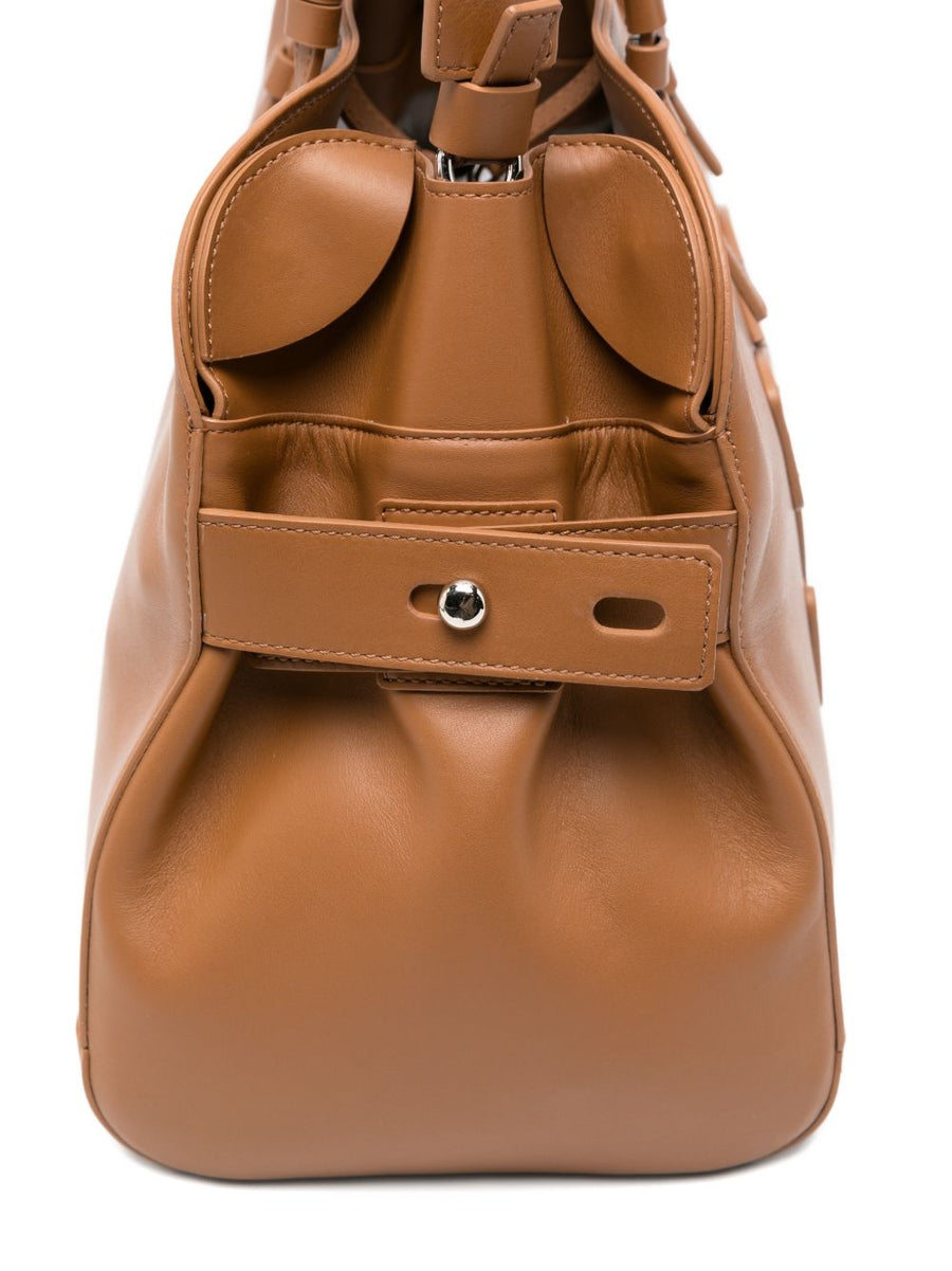 Casadei Park Avenue Tote Bag Calf Leather Luxury Shopper for Women With Detachable Strap