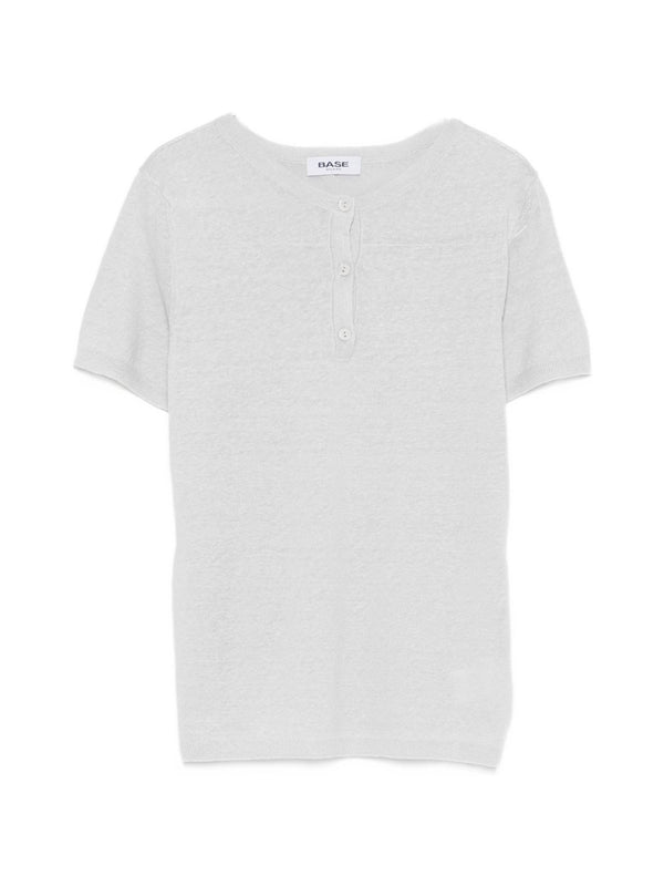 Base Linen Cotton Blend T Shirt for Women Breathable Lightweight Everyday Versatile Grey
