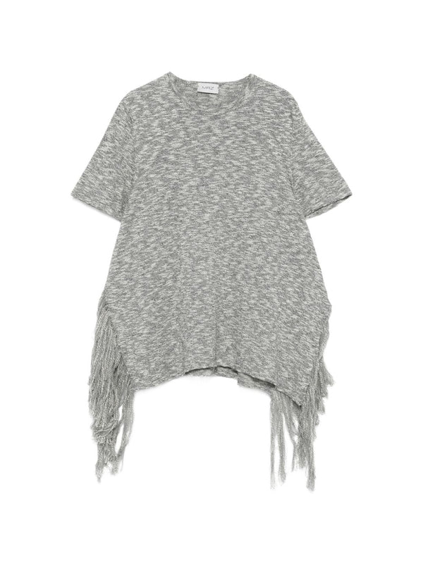 Mrz Cotton fringed t-shirt