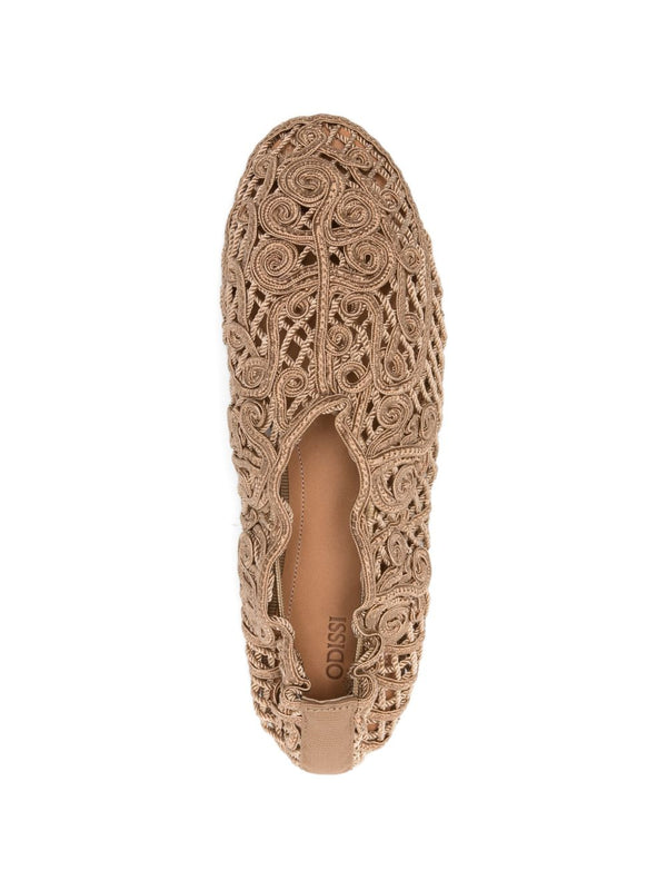 Odissi Iris ballet flats